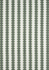 Thibaut W713242 RENO STRIPE EMBROIDERY Green Fabric