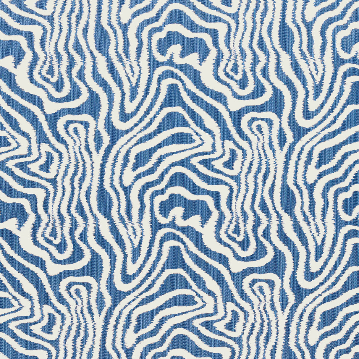 Thibaut W713606 ALESSANDRO Blue Fabric