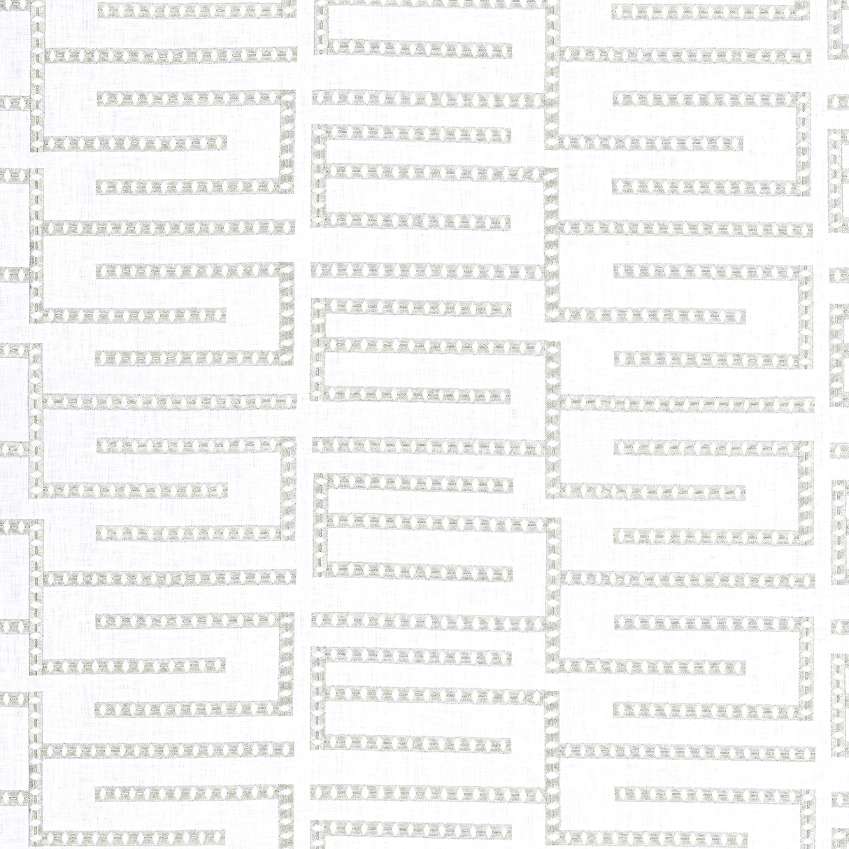 Thibaut W713626 ARCHITECT EMBROIDERY Cloud Fabric