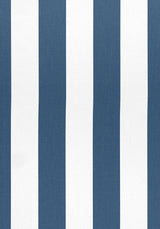 Thibaut W713637 BERGAMO STRIPE Navy Fabric