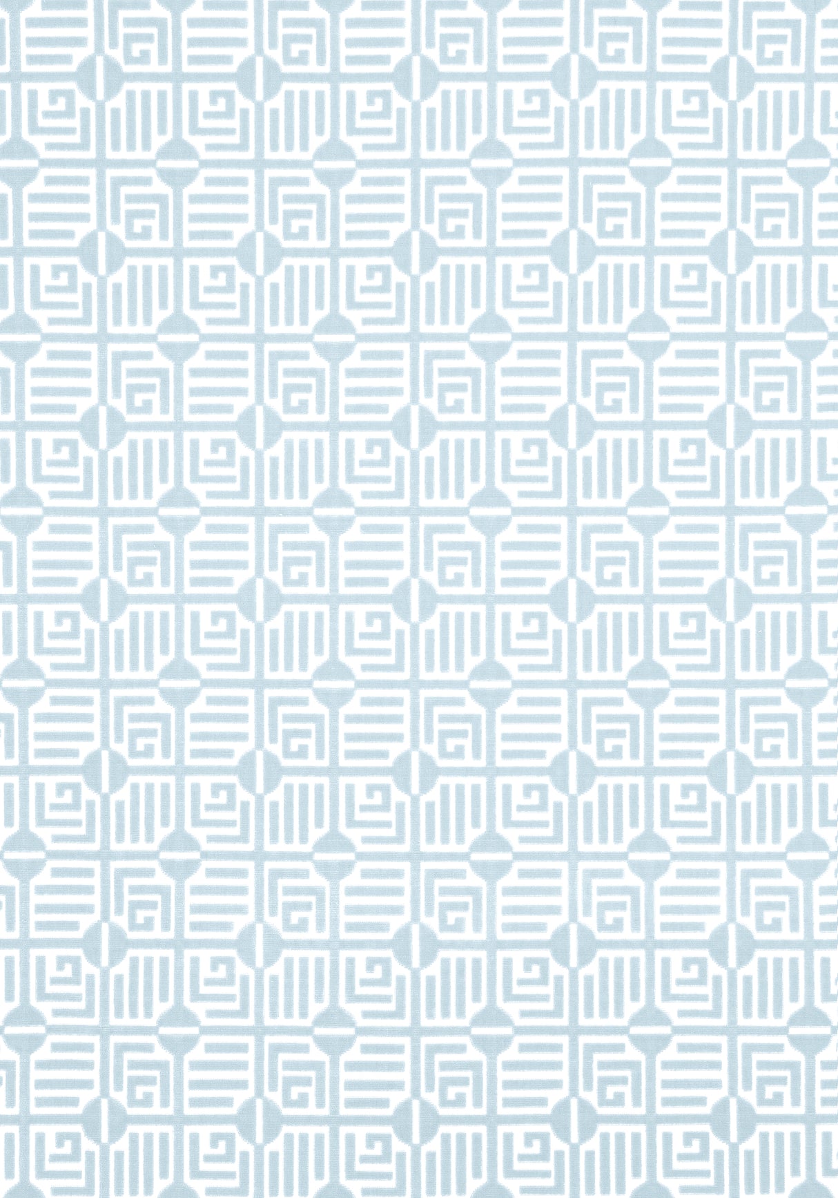Thibaut W713643 LABYRINTH VELVET Spa Blue Fabric