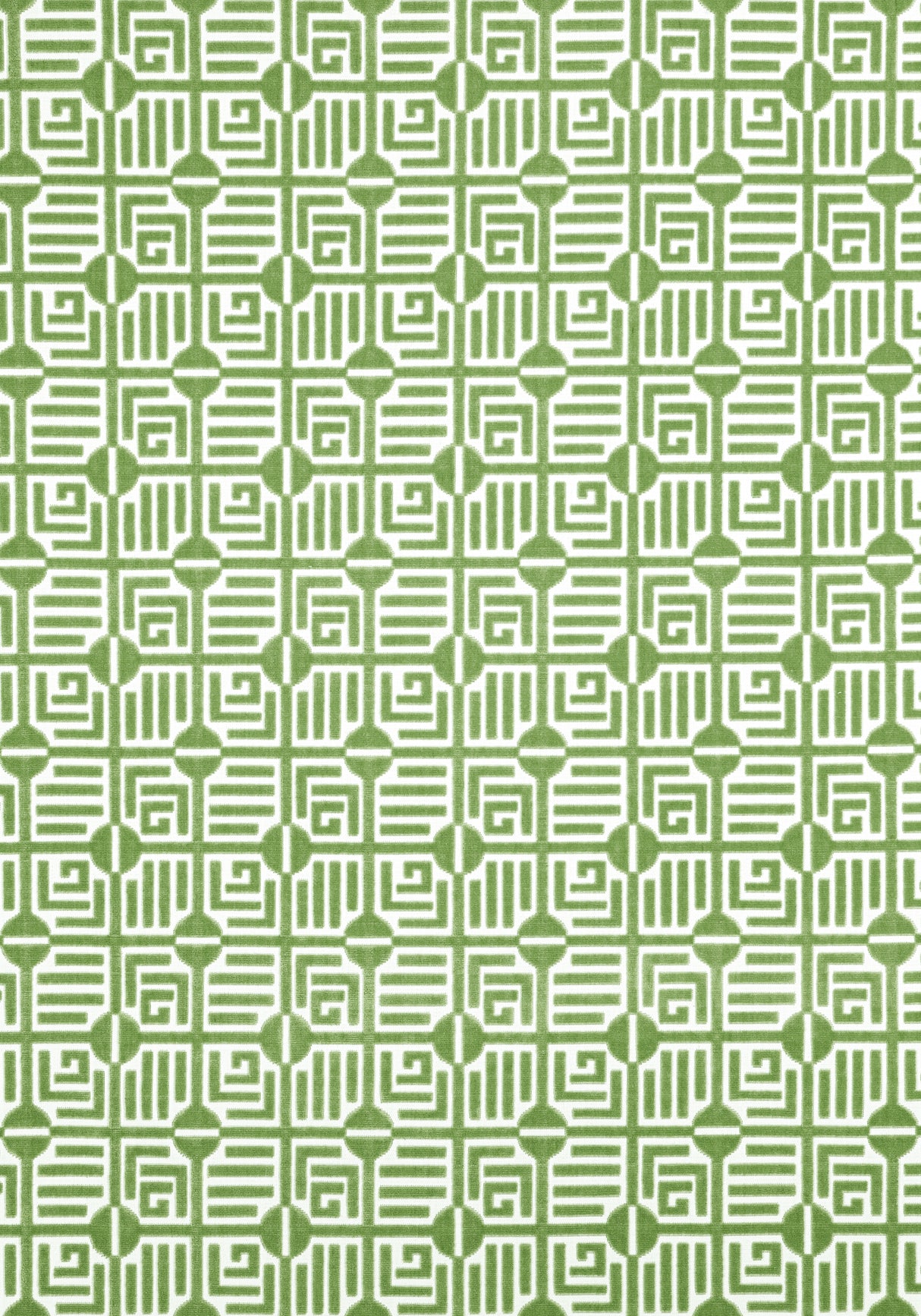 Thibaut W713645 LABYRINTH VELVET Emerald Fabric
