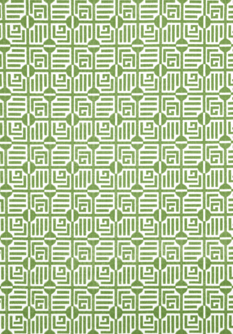 Thibaut W713645 LABYRINTH VELVET Emerald Fabric