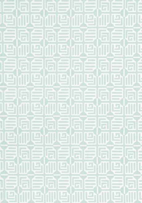 Thibaut W713646 LABYRINTH VELVET Mist Fabric