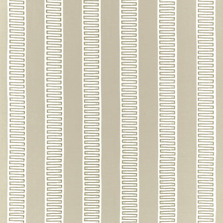 Thibaut RARITAN LINE EMBROIDERY W714632 in Beige Fabric - FA