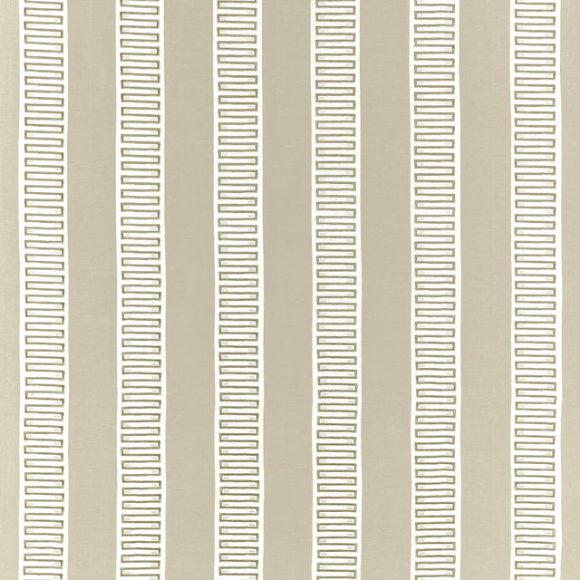 Thibaut RARITAN LINE EMBROIDERY W714632 in Beige Fabric - FA