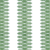 Thibaut W720808 NOLA STRIPE EMBROIDERY Green Fabric