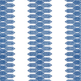 Thibaut W720810 NOLA STRIPE EMBROIDERY Navy Fabric