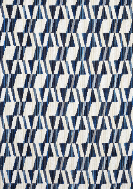 Thibaut W72811 BOSSA NOVA VELVET Navy Fabric