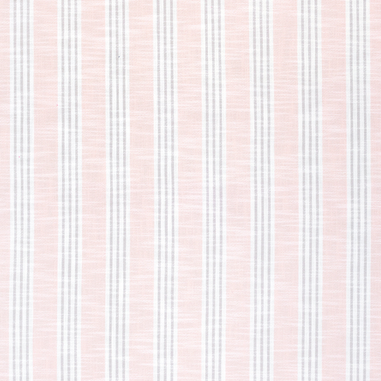 Thibaut W73482 SOUTHPORT STRIPE Blush and Mushroom Fabric