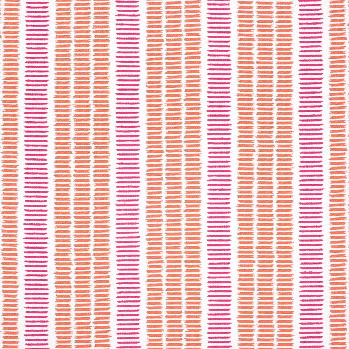 Thibaut W73512 TOPSAIL STRIPE Coral and Peony Fabric