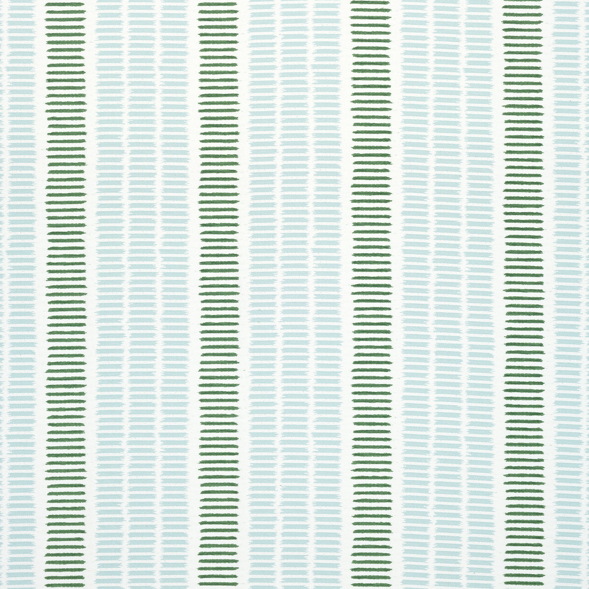 Thibaut W73517 TOPSAIL STRIPE Seafoam and Kelly Green Fabric