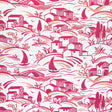 Thibaut LANDMARK W73526 in Peony and Coral Fabric - Landmark