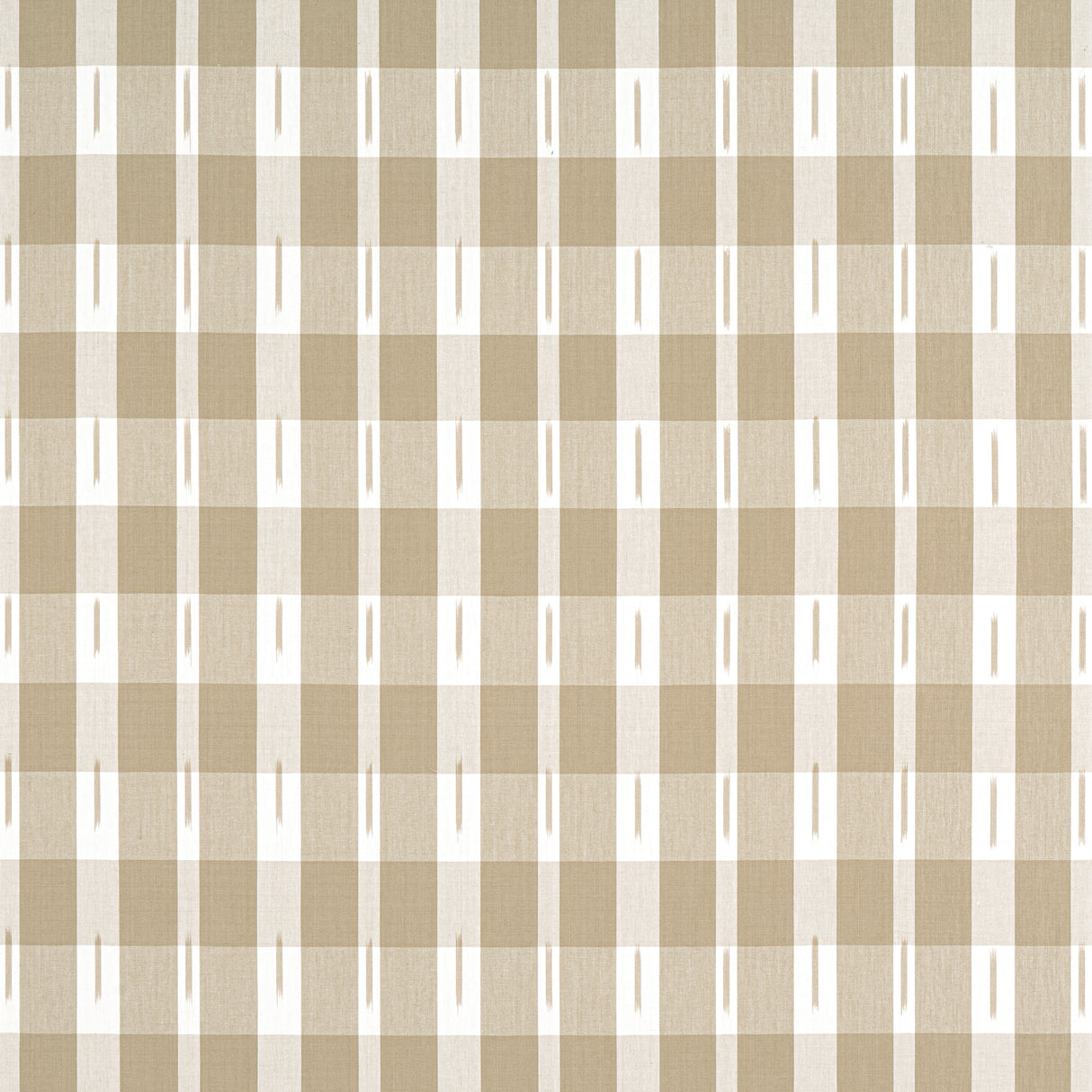 Thibaut W736441 ELLASTONE CHECK Beige Fabric