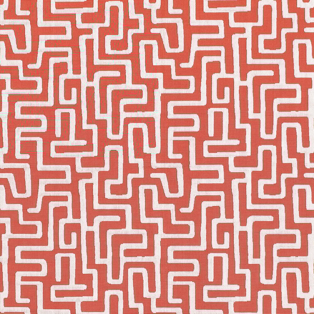 Thibaut W742029 TERRACE LANE Coral Fabric