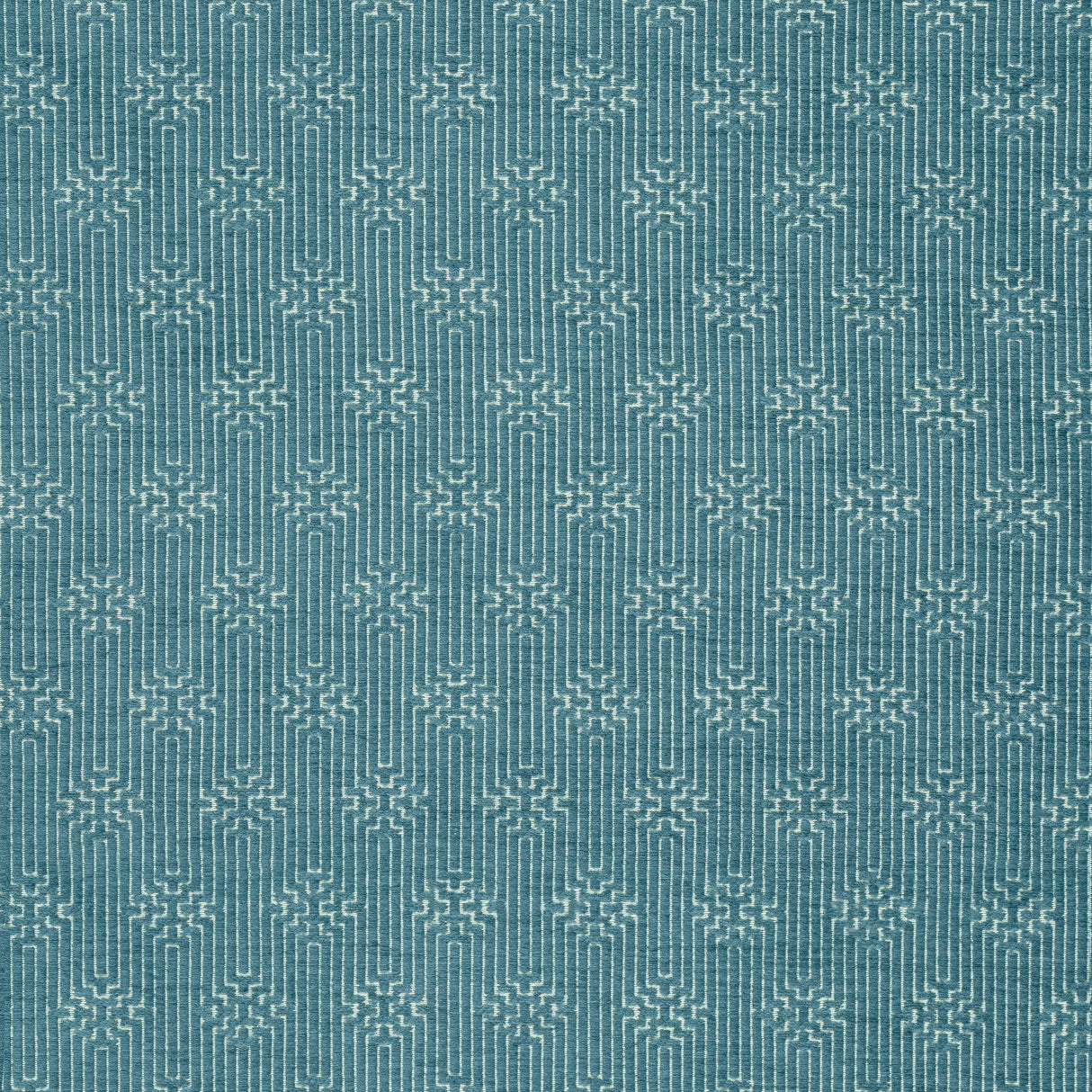 Thibaut W74212 CRETE Peacock Fabric