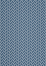 Thibaut W74222 COBBLESTONE Indigo Fabric