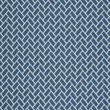 Thibaut W74222 COBBLESTONE Indigo Fabric