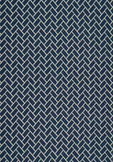 Thibaut W74224 COBBLESTONE Navy Fabric