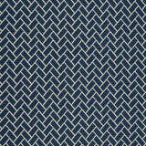 Thibaut W74224 COBBLESTONE Navy Fabric