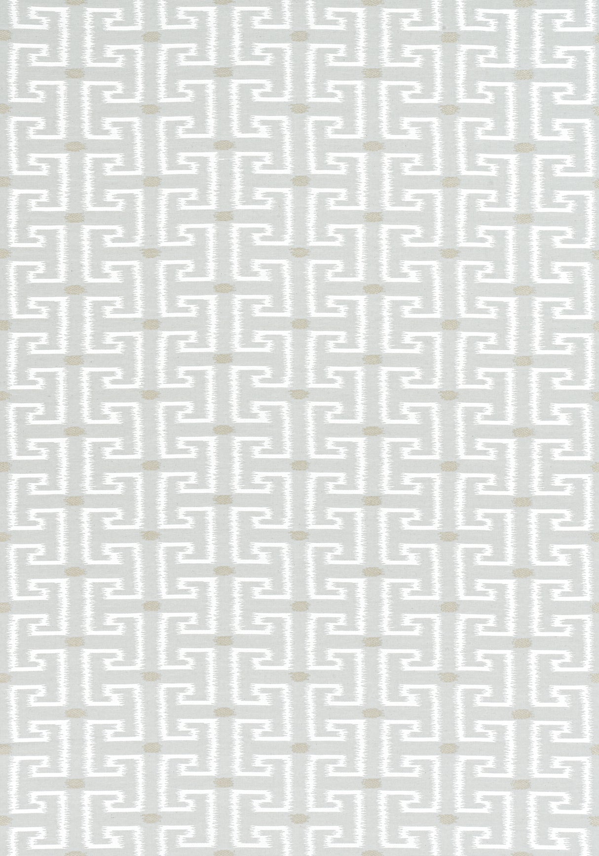 Thibaut W74233 RHODES Platinum Fabric