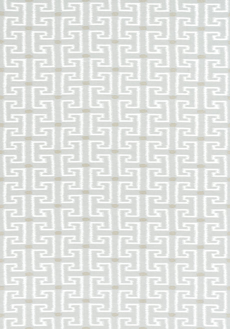 Thibaut W74233 RHODES Platinum Fabric