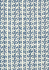 Thibaut W74246 MERRITT Indigo Fabric