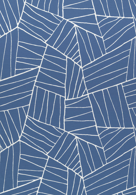 Thibaut W74654 JORDAN Royal Blue Fabric