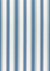 Thibaut W74668 SAMBA STRIPE Navy and Nickel Fabric