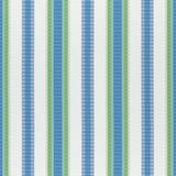 Thibaut W74670 SAMBA STRIPE Royal Blue and Green Fabric