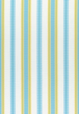 Thibaut W74671 SAMBA STRIPE Sky and Sunshine Fabric