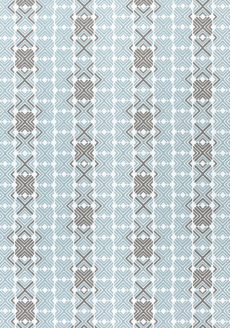 Thibaut W74675 JINX Mineral and Charcoal Fabric