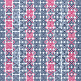 Thibaut W74680 JINX Navy and Magenta Fabric