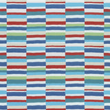 Thibaut W74684 CARNIVALE Red, Blue and Green Fabric