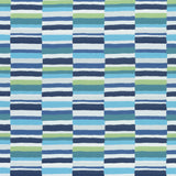 Thibaut W74686 CARNIVALE Blue and Green Fabric