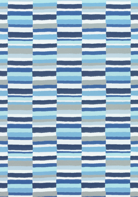 Thibaut W74690 CARNIVALE All Blue Fabric