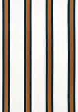Thibaut W77141 ABITO STRIPE Copper Fabric