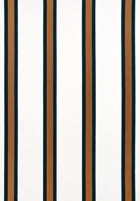 Thibaut W77141 ABITO STRIPE Copper Fabric