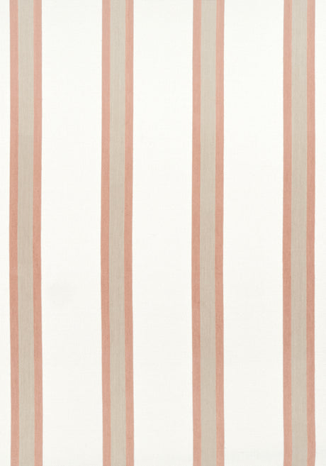 Thibaut W77143 ABITO STRIPE Clay Fabric