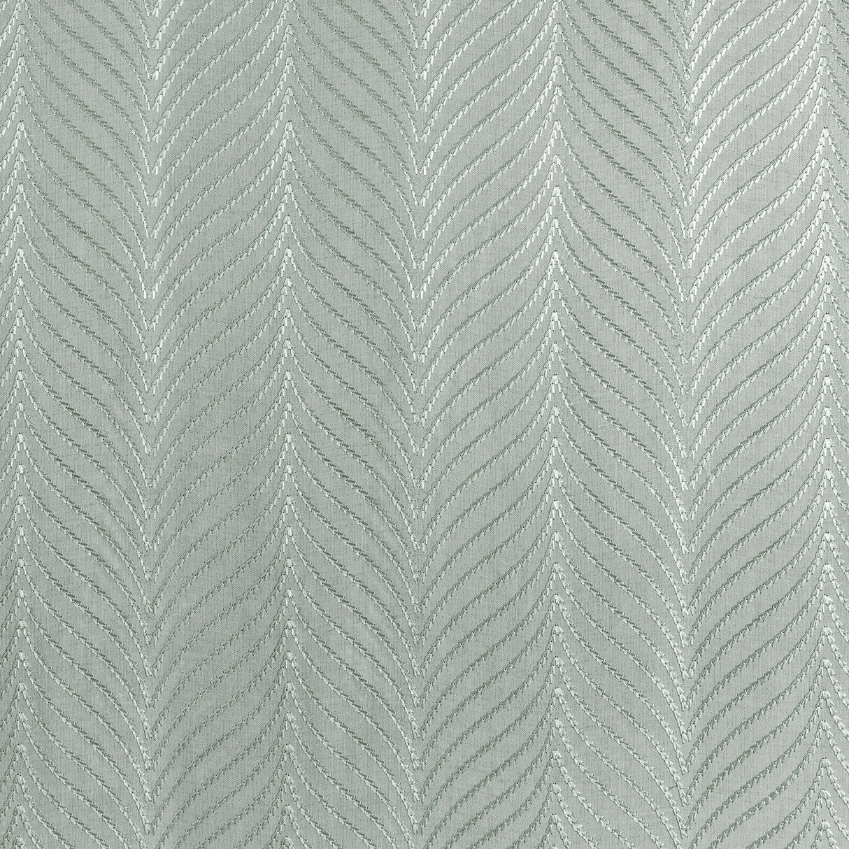 Thibaut W775446 CLAYTON HERRINGBONE EMBROIDERY Light Grey Fabric
