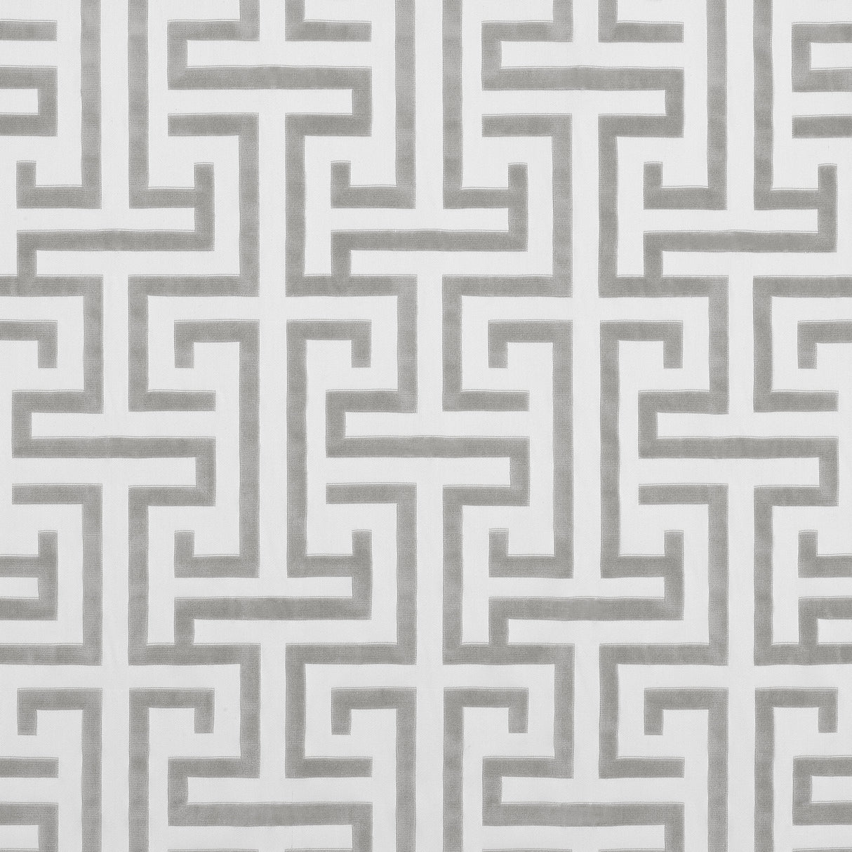Thibaut W775475 MING TRAIL Grey Fabric
