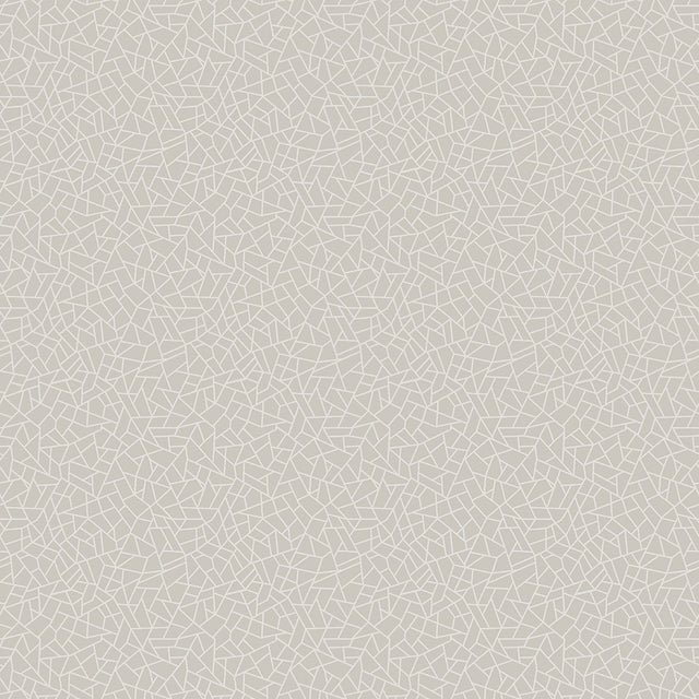 Galerie W78193 Silver Grey Crazed Geo - Eade's Wallpaper