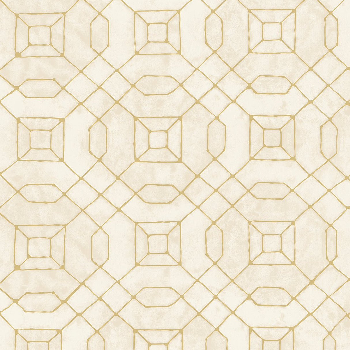 Galerie W78216 Gold Metallic Geometric - Eade's Wallpaper