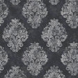 Galerie W78227 Silver Grey Metallic Damask - Eade's Wallpaper