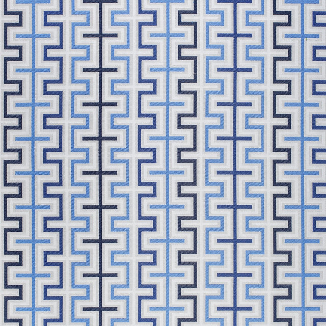 Thibaut ZIPPER W80335 in Blue Fabric - CALYPSO