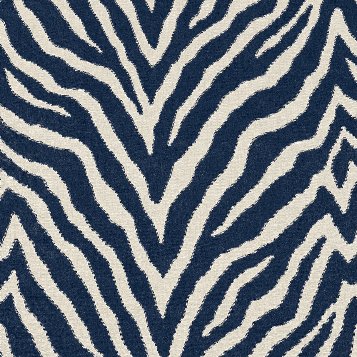 Thibaut W80408 ETOSHA VELVET Navy Fabric