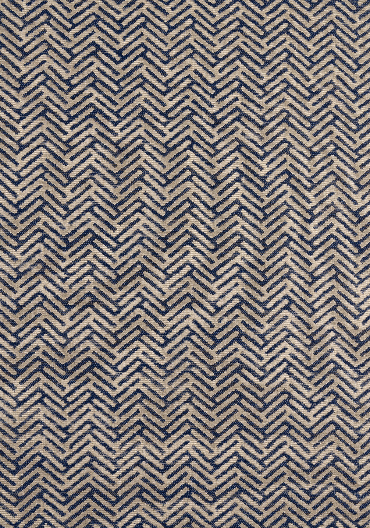 Thibaut W8111 VARENNA Camel and Navy Fabric