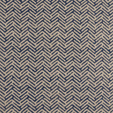 Thibaut W8111 VARENNA Camel and Navy Fabric