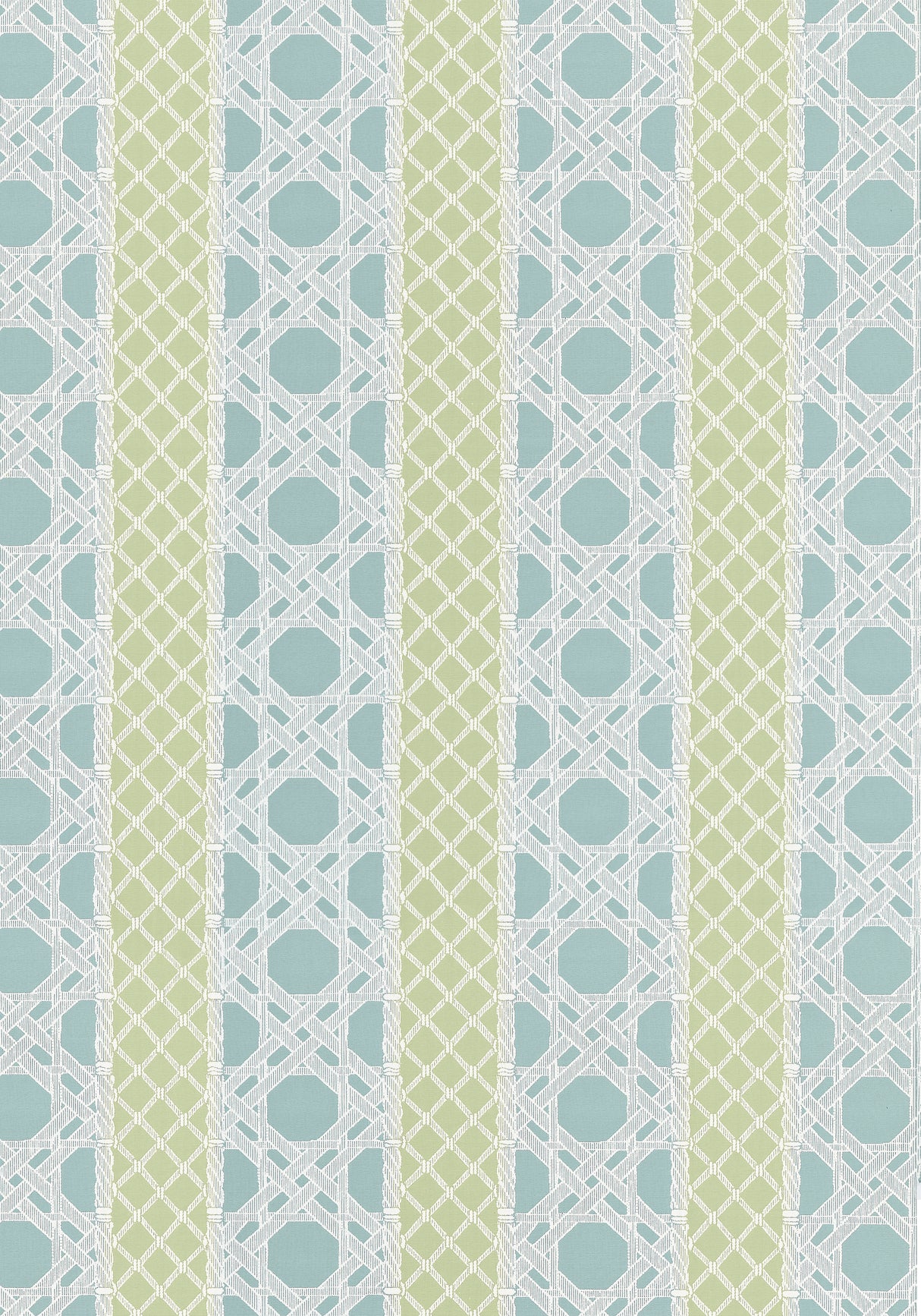 Thibaut W81773 TRELLIAGE Pool and Leaf Fabric