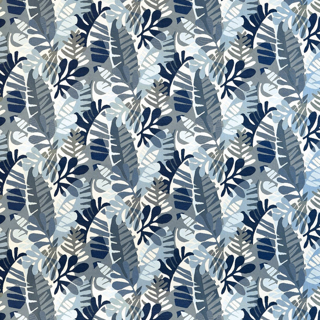 Thibaut IPANEMA W81794 in Navy and Sky Fabric - ACADIA